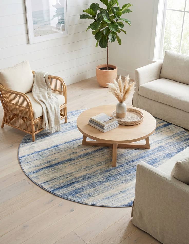 Detail image of 8' x 8' Apollo Round Rug