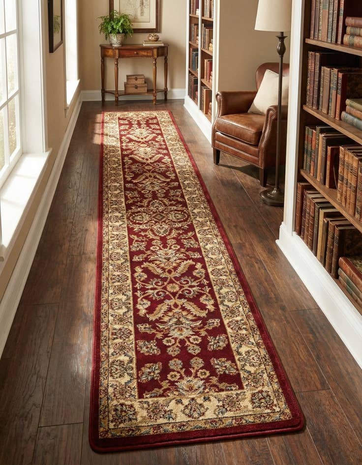 Detail image of 2' x 8' Classic Agra Runner Rug