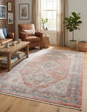 Rose Rust Noble Rug