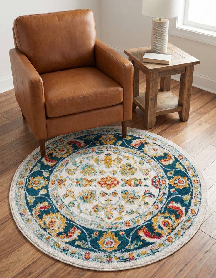 Detail image of  3' x 3' Aurelia Round Rug