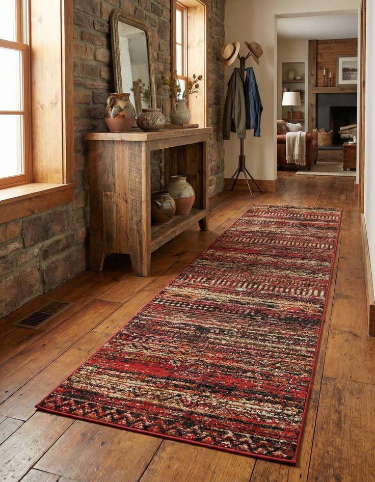 Detail image of 2' 2 x 12' Saturn Runner Rug