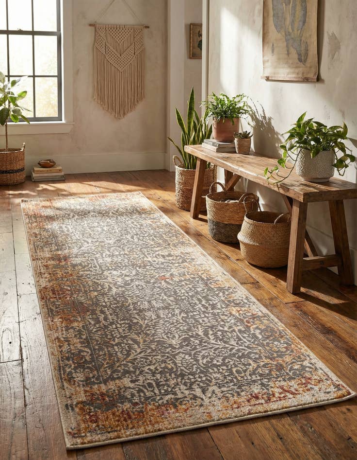 Detail image of 2' x 6' Deepa Runner Rug