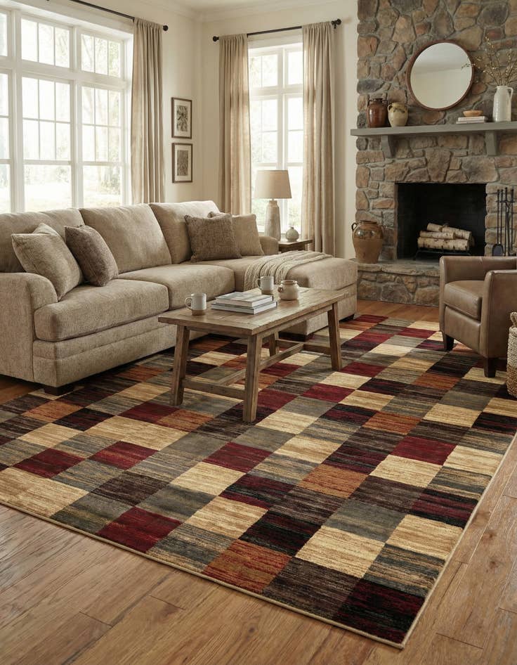 Detail image of 10' x 14' 1 Coffee Shop Rug