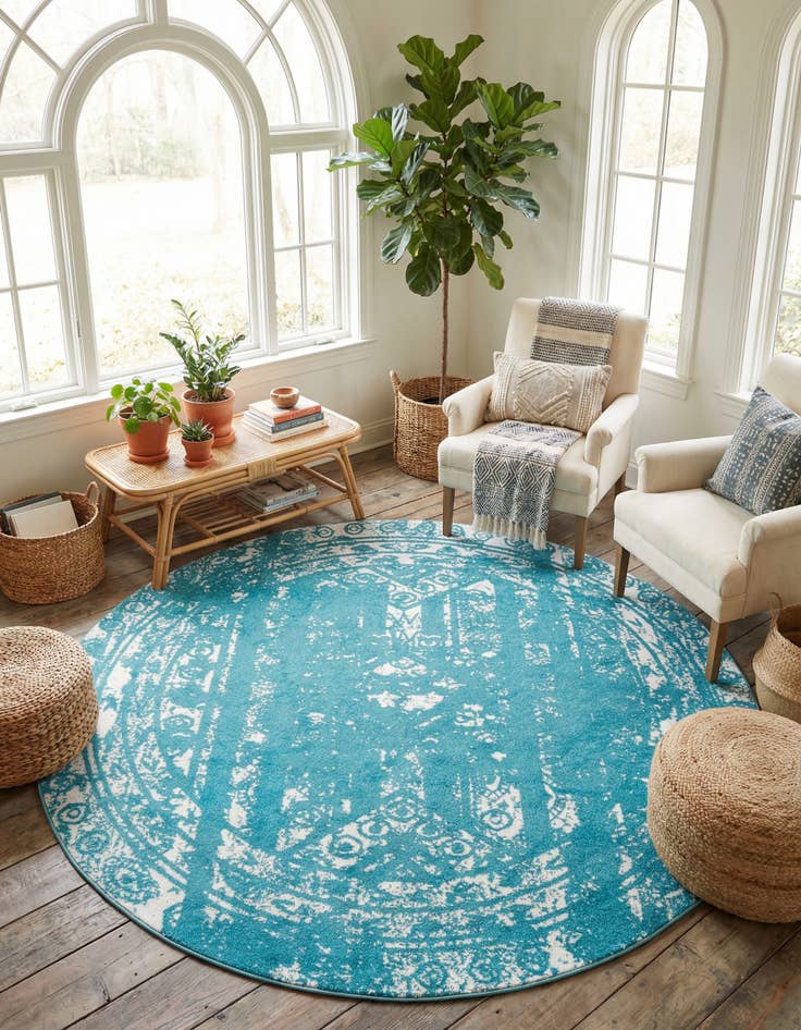 Detail image of 10' x 10' Lennon Round Rug