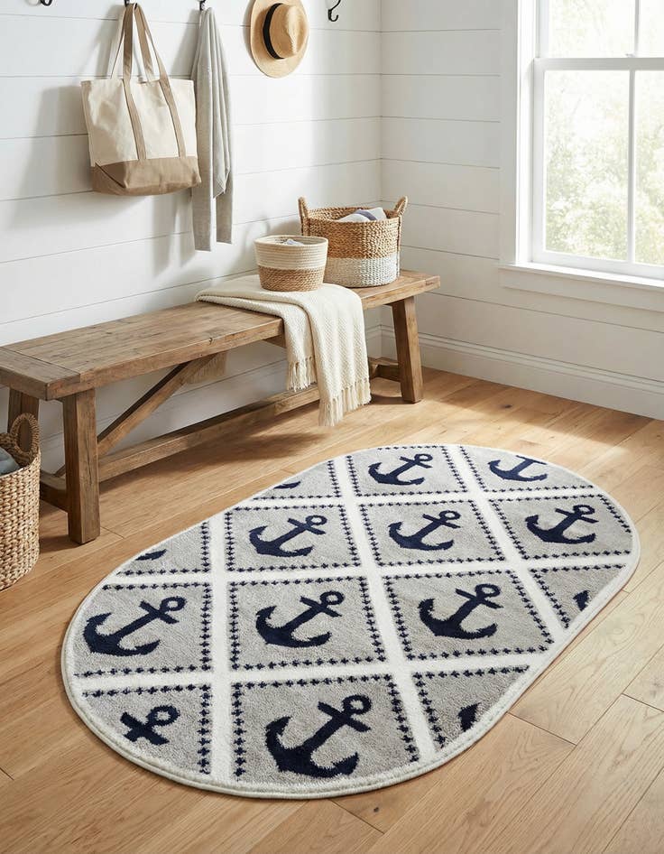 Detail image of 3' 3 x 5' 3 Metropolis Oval Rug