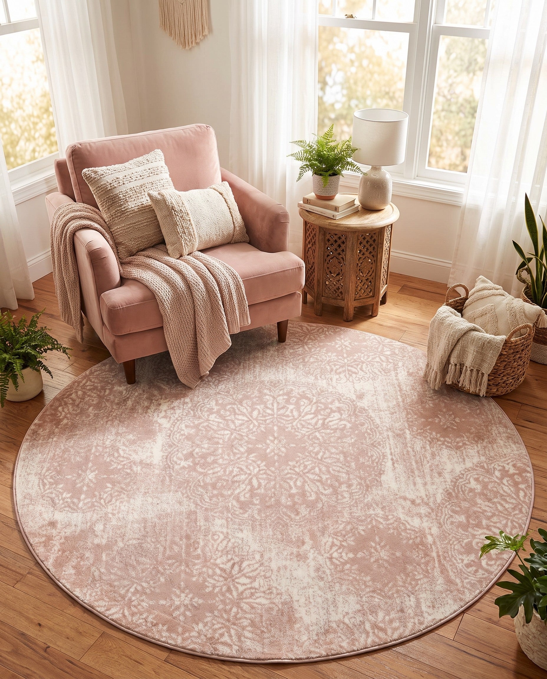 6' x 6' Monaco Round Rug
