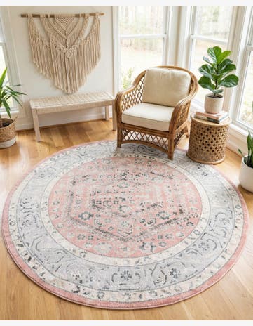 7' x 7' Aurelia Round Rug