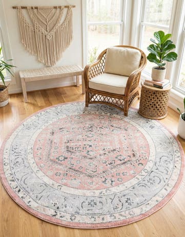 Rose Aurelia Round Rug