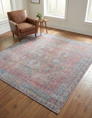 7' 10 x 7' 10 Washable Sisu Square Rug
