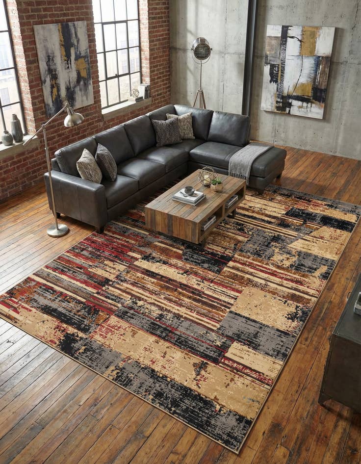 Detail image of 10' x 14' Saturn Rug