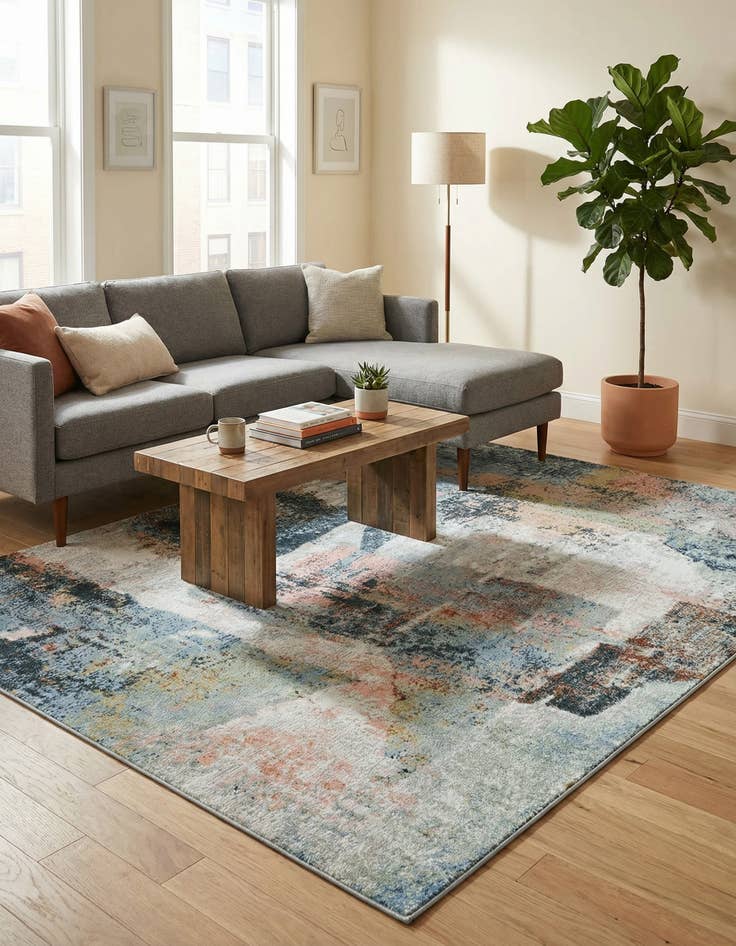 Detail image of 6' x 9' Kamala Washable Rug