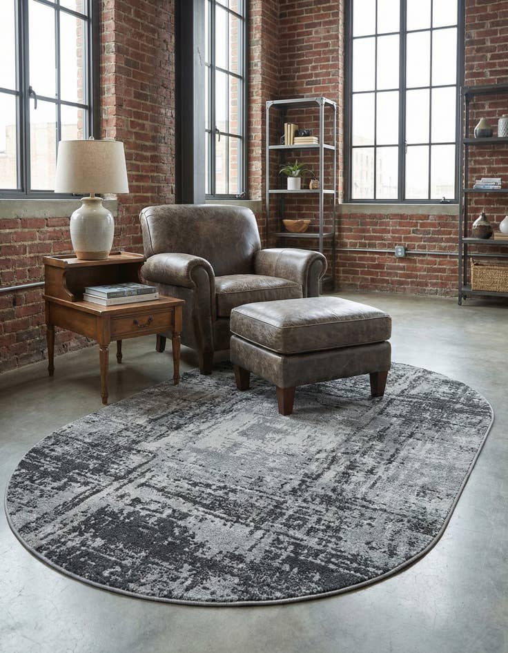 Detail image of 5' 3 x 8' Leipzig Oval Rug