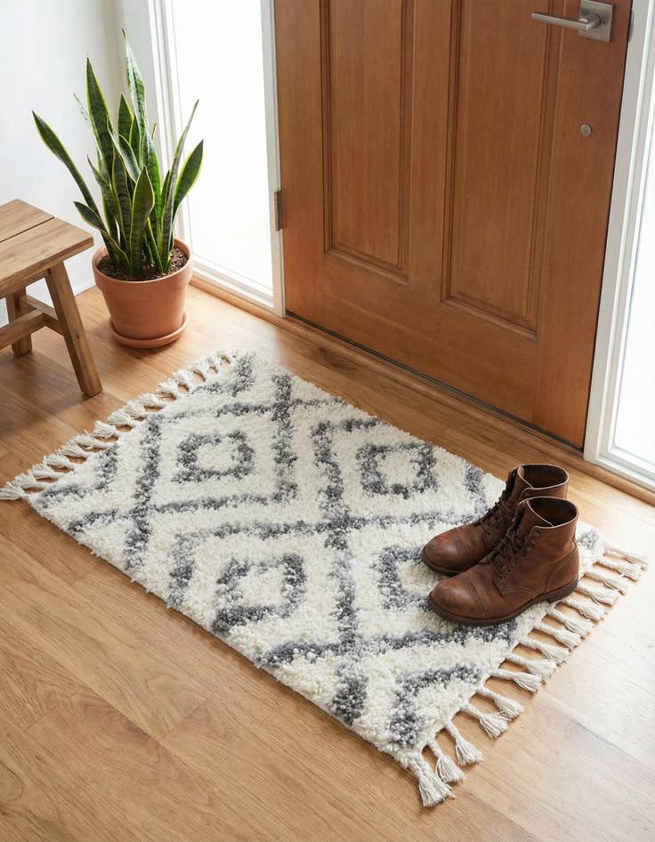 Detail image of 2' 2 x 3' Lagom Shag Rug
