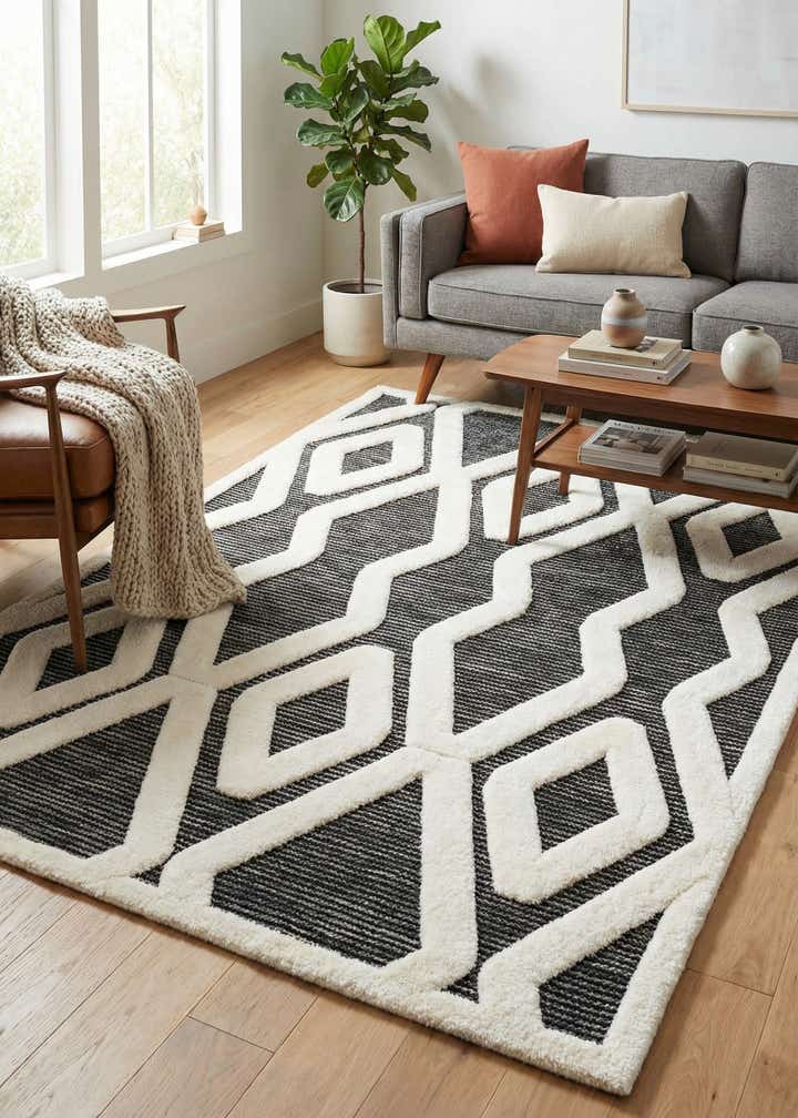 5' x 7' Prismatic Rug