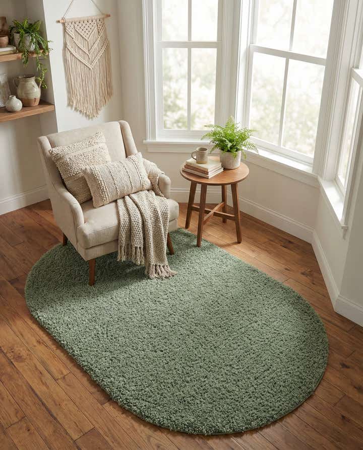 3' x 5' 3 Zermatt Shag Oval Rug