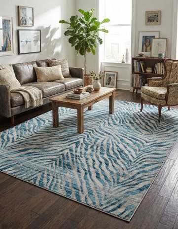 Blue Finsbury Rug