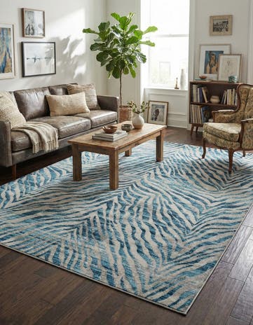 Blue Finsbury Rug