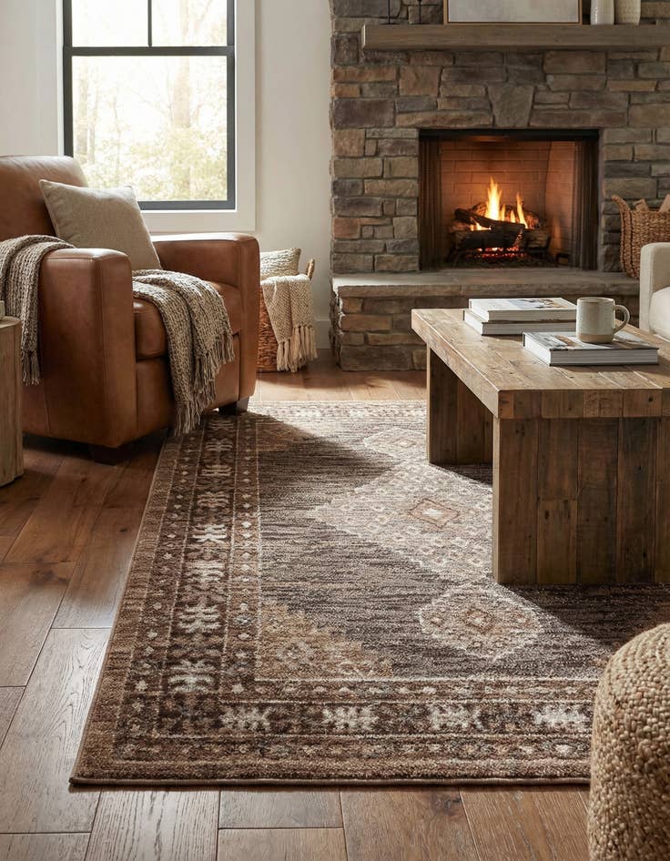 Detail image of 4' x 6' 3 Grand Tradition Rug