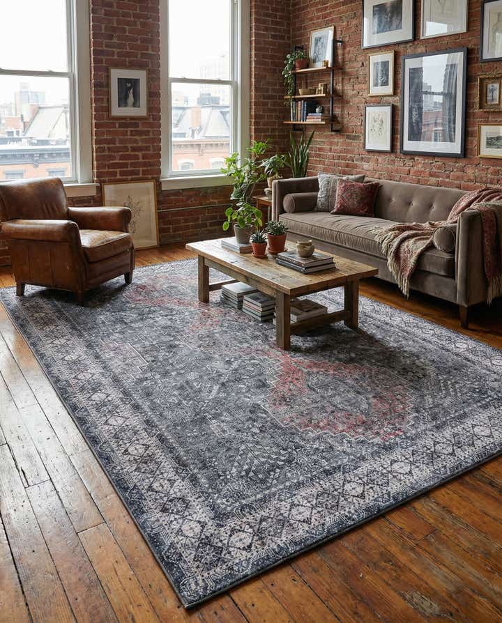 8' 4 x 12' Washable Timeless Rug