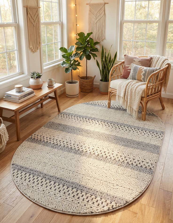 Detail image of 4' x 6' Arlo Oval Rug