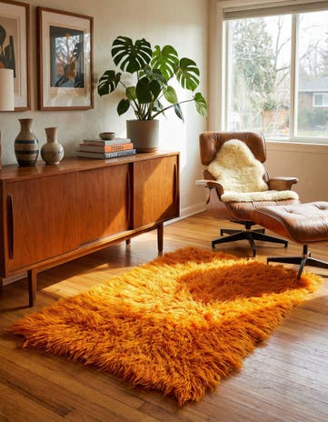 3' x 4' 5 Hand Knotted Moroccan Wool Rug