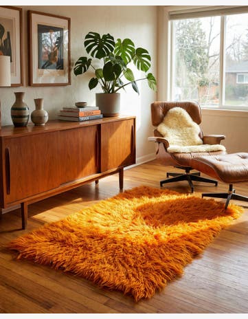 3' x 4' 5 Hand Knotted Moroccan Wool Rug