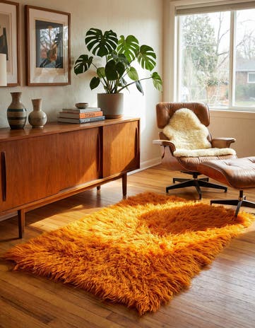 3' x 4' 5 Hand Knotted Moroccan Wool Rug