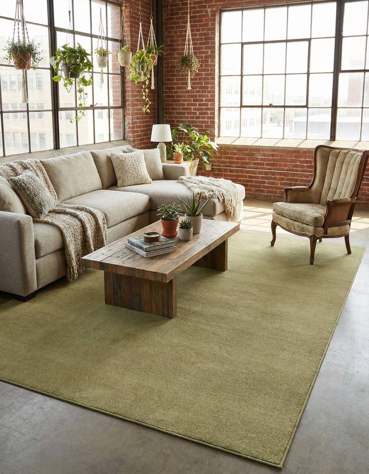 Detail image of 7' 10 x 11' Everyday Solid Rug