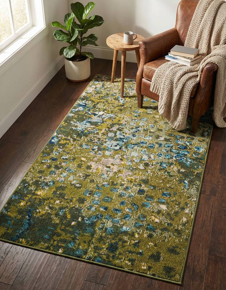 Detail image of 3' 3 x 5' 3 Washable Sevilla Rug