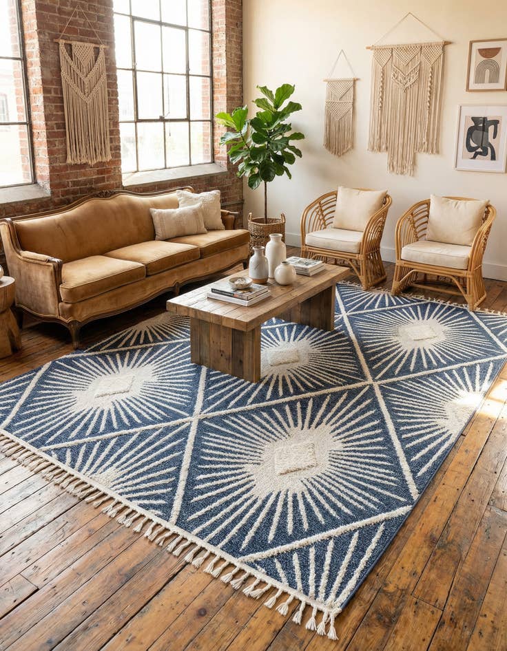 Detail image of 7' 10 x 10' Boho Rug