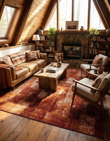 Terracotta Harvest Rug