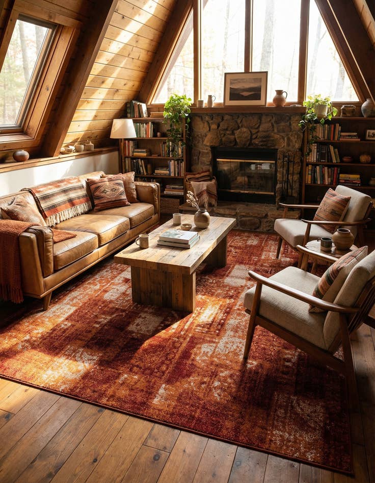 Detail image of 9' x 12' Harvest Rug