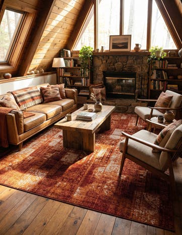 Terracotta Harvest Rug