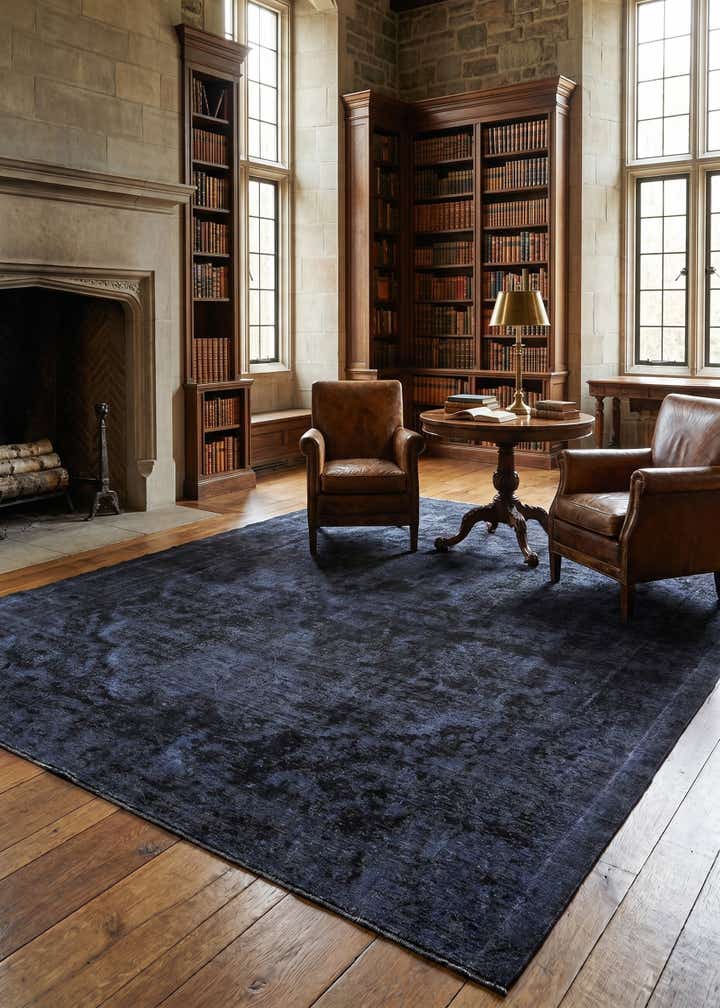 9' 8 x 12' 3 Hand Knotted Ultra Vintage Persian Wool Rug
