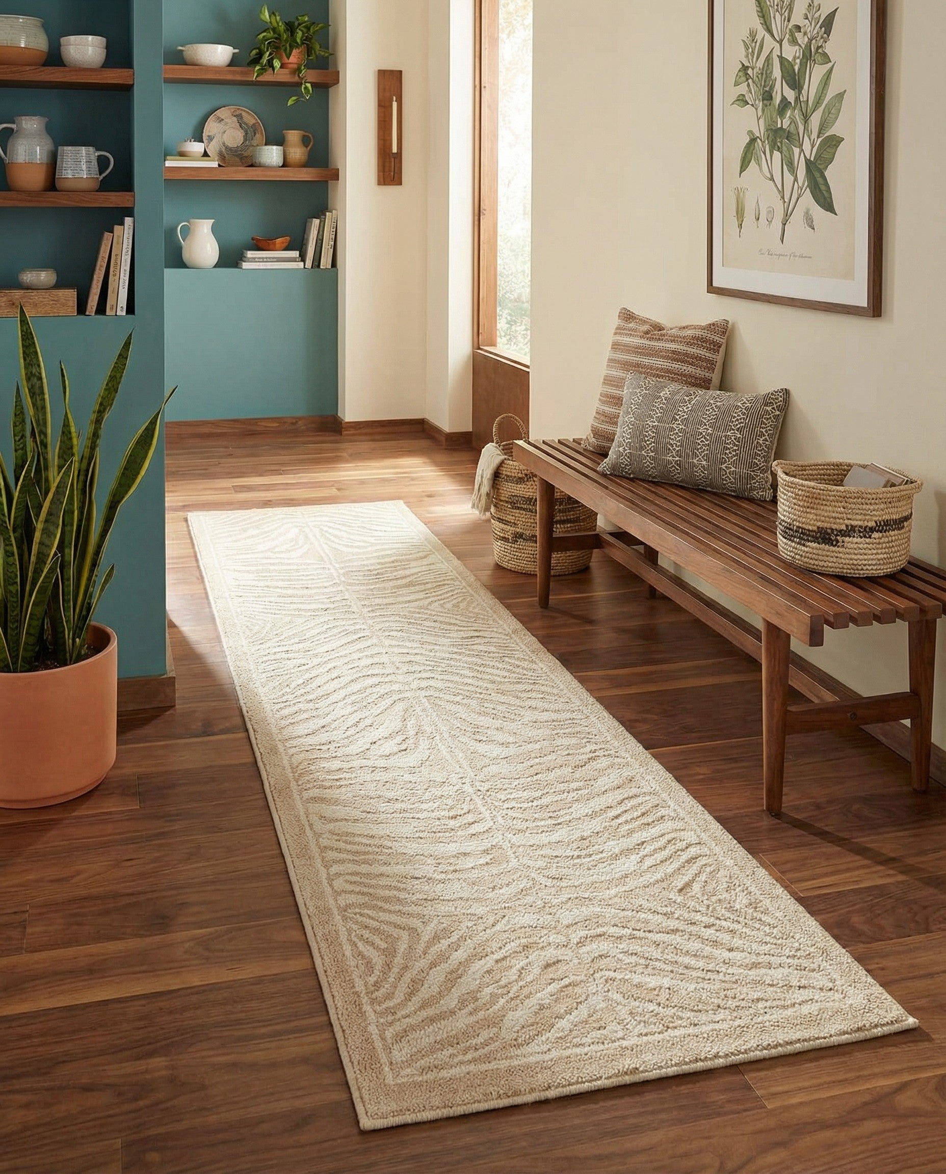 2' 7 x 10' Safari Runner Rug