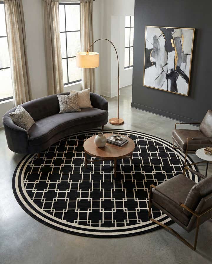 Jill Zarin 10' x 10' Metropolitan Uptown Round Rug