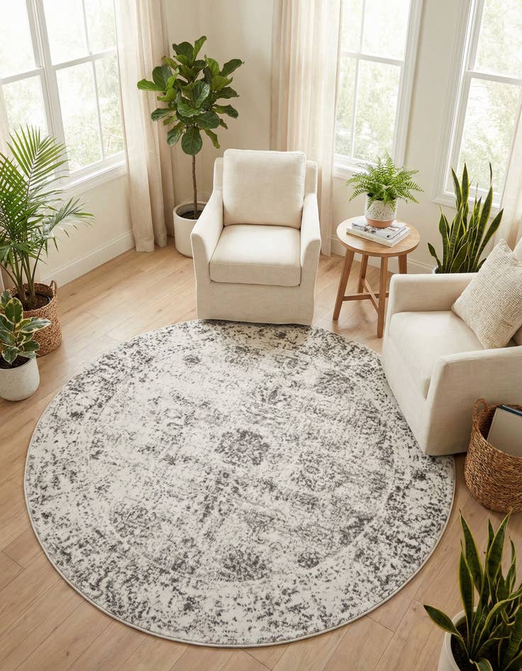 Detail image of 6' x 6' Monte Carlo Round Rug