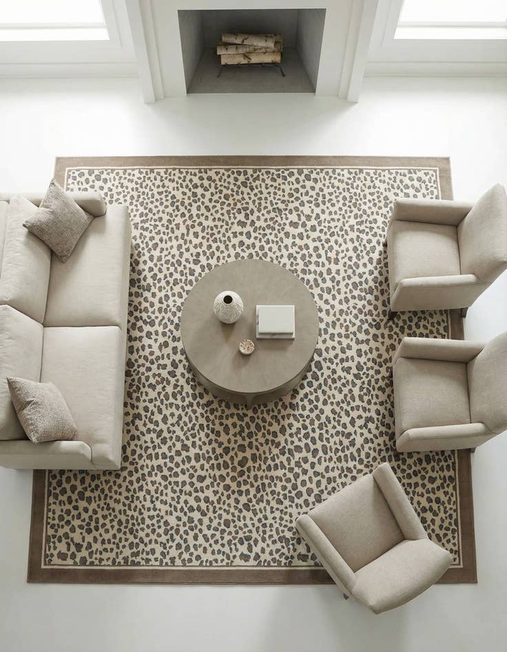Detail image of 10' x 10' Safari Square Rug