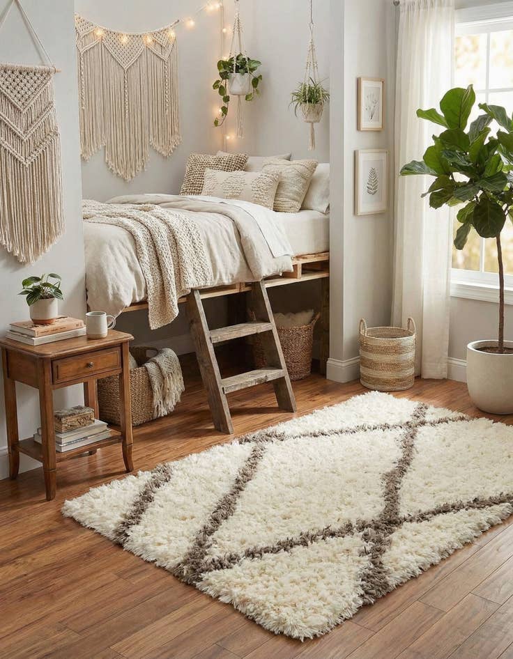 Detail image of 3' x 5' 3 Infinity Shag Rug