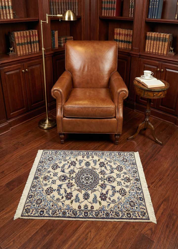 2' 4 x 3' 5 Nain Rug