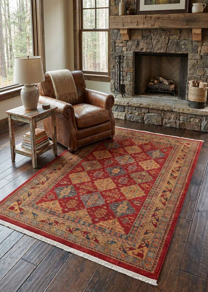 5' x 8' Serapi Rug