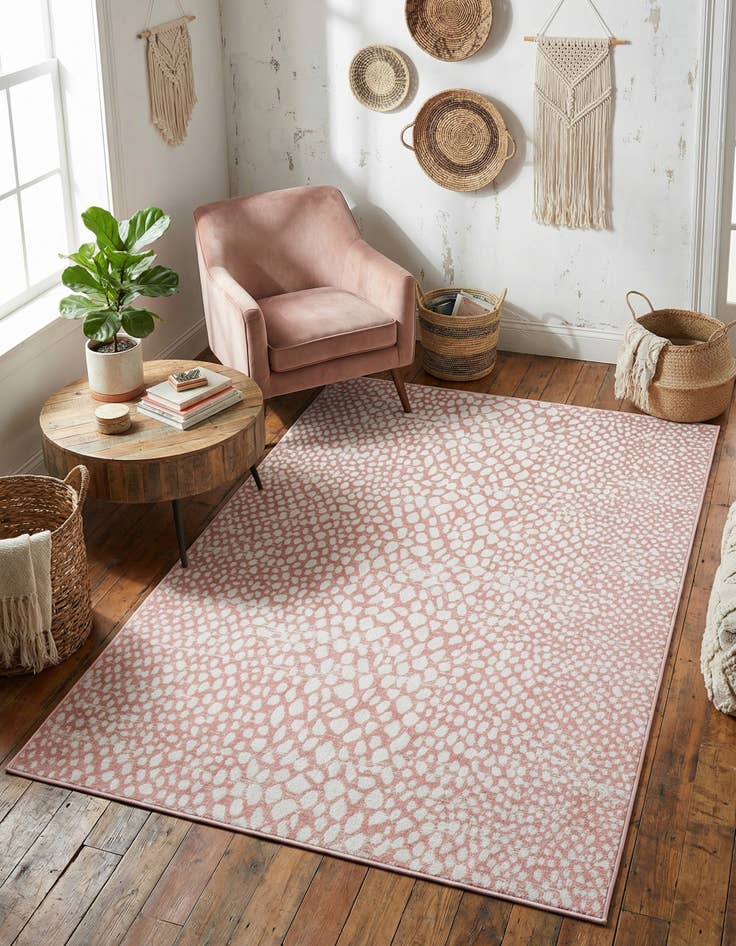 Detail image of 5' 3 x 8' Kamala Washable Rug