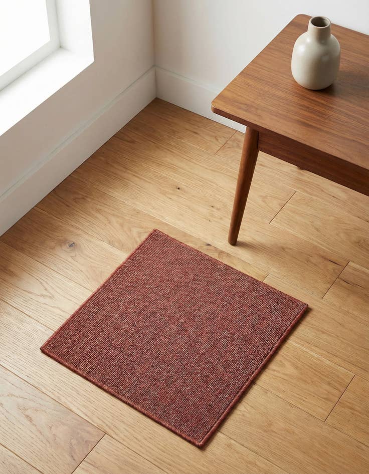 Detail image of 1' 4 x 1' 4 Everyday Solid Sample Rug