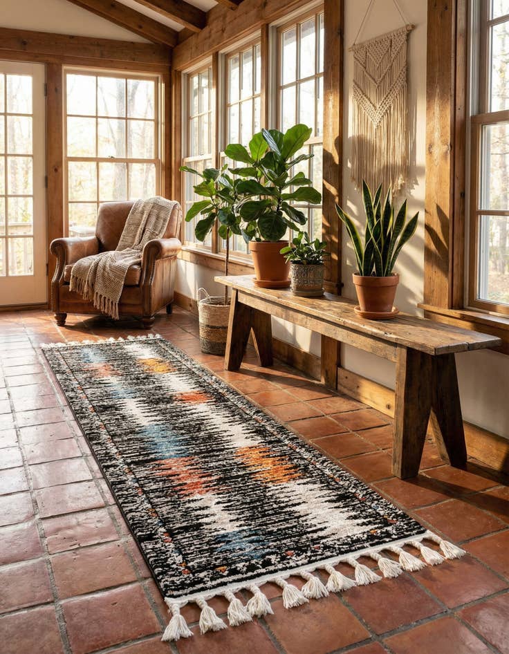 Detail image of 2' x 8' Aramis Runner Rug