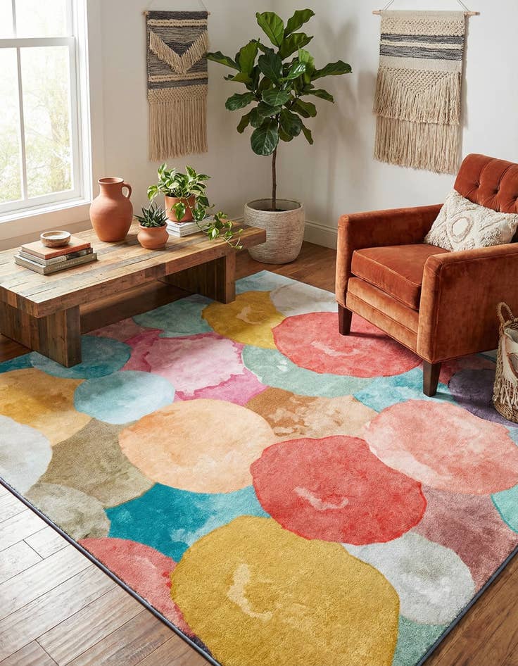 Detail image of 7' 10 x 7' 10 Medina Square Rug