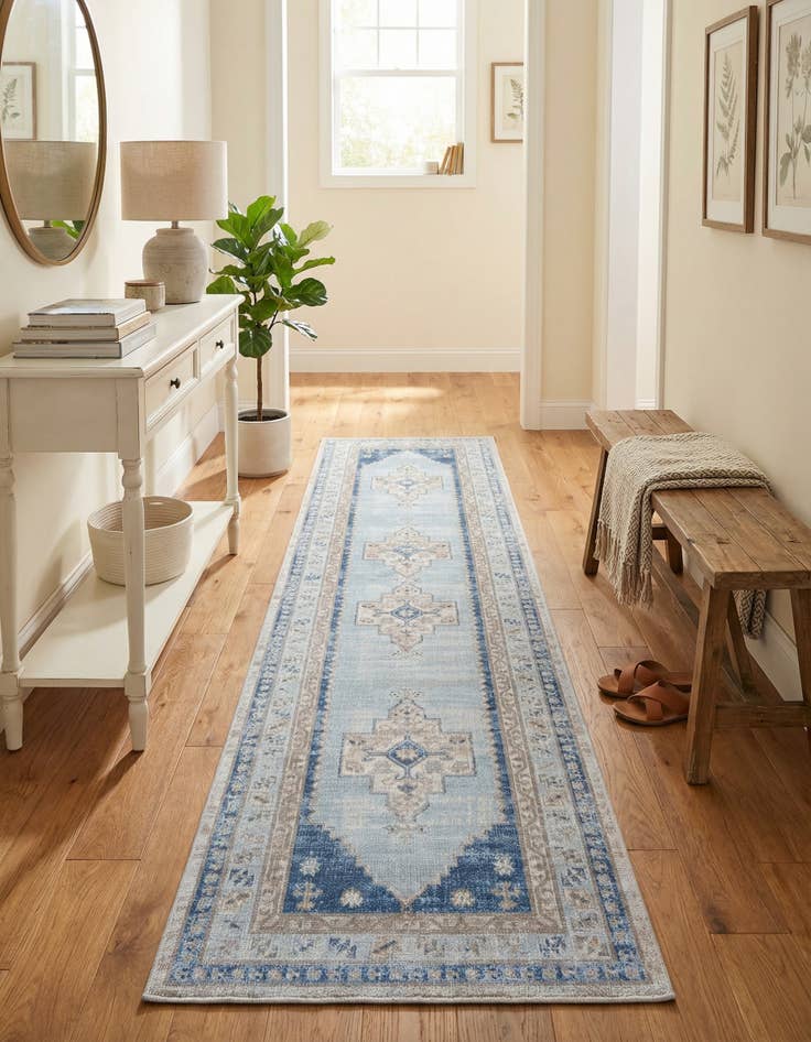 Detail image of 2' 7 x 12' Whitney Runner Rug