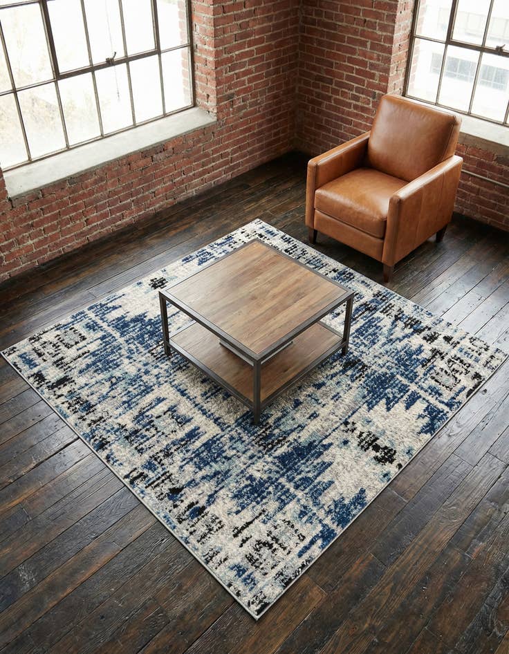 Detail image of 6' x 6' Tucson Square Rug