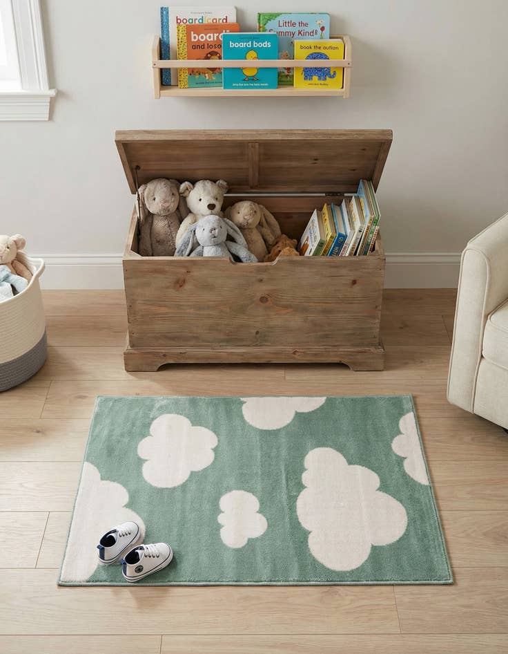 Detail image of 2' x 3' Whimsy Kids Rug