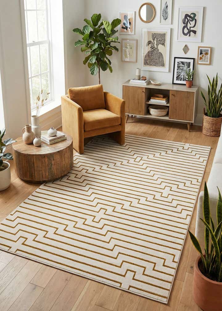 5' 3 x 8' Vogue Geo Rug