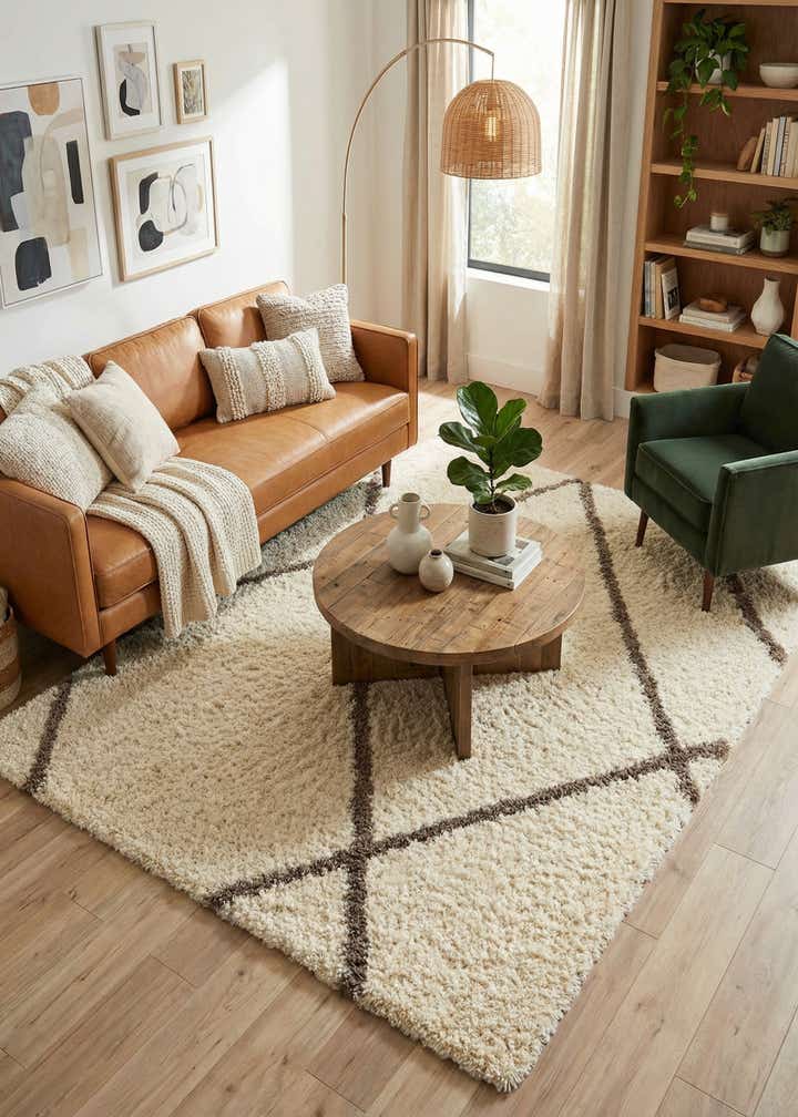 8' x 10' Infinity Shag Rug
